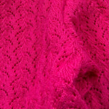 Le Coconne Coprispalle Tinta Unita Traforato per Neonata LCN2162 FUXIA LE COCONNE 