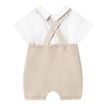 Mayoral Completo 2 Pezzi T-Shirt-Pagliaccetto per Neonato 1607 BEIGE MAYORAL 