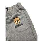 MOSCHINO pantalone modello tuta tinta unita con elastico in vita Grigio per Neonato MUP05K GRIGIO MOSCHINO 