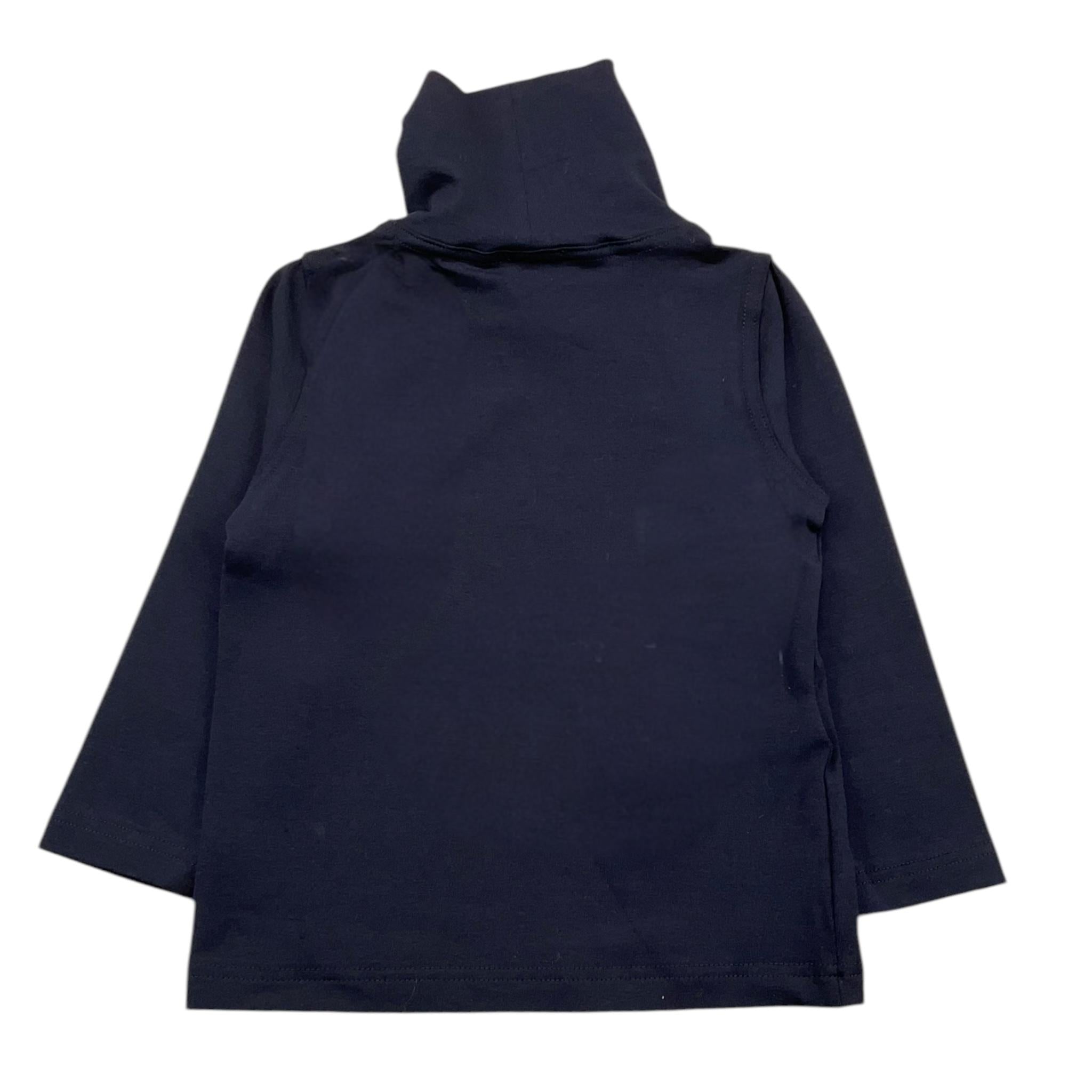 IL GUFO lupetto tinta unita  Blu per Bambina COATA096M0011 BLU IL GUFO 