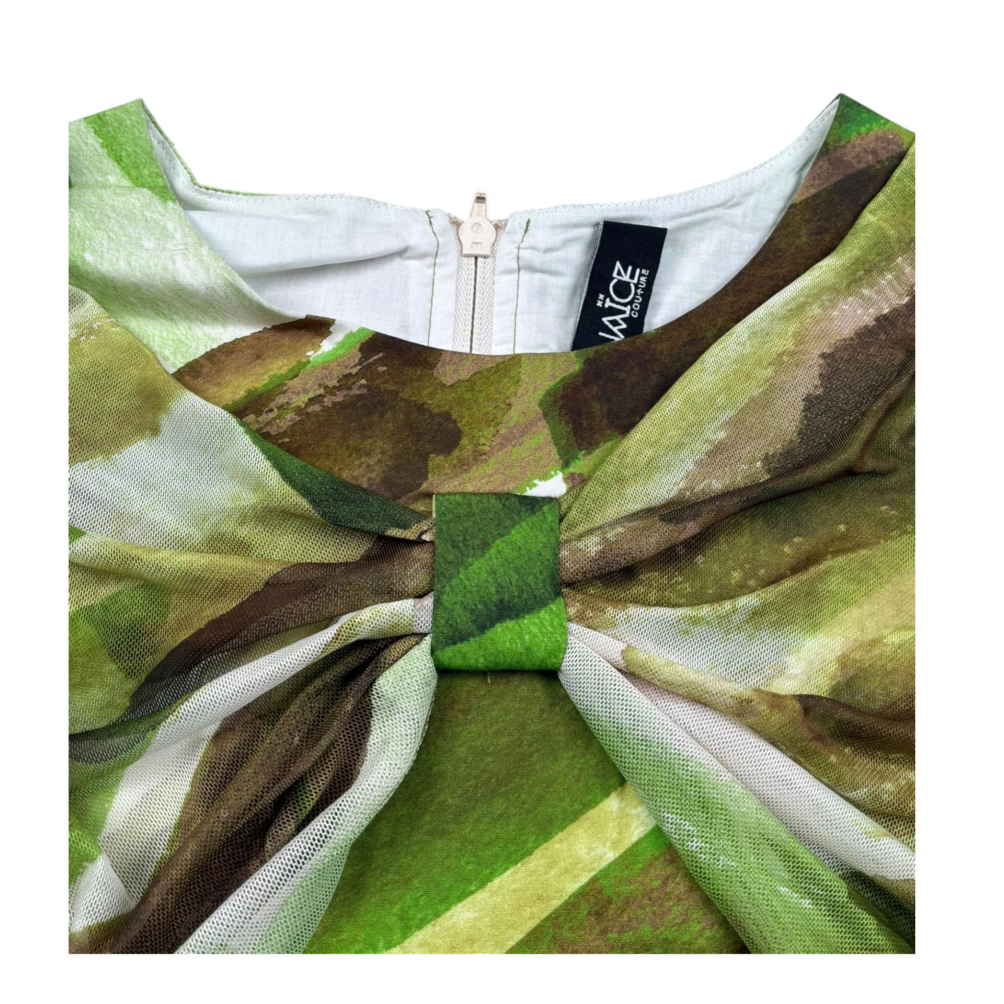 Naice Top Stampa Fatasia per Bambina 27101 VERDE NAICE 