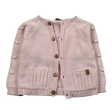 Wedoble Cardigan Tinta Unita per Neonata V2406308A ROSA WEDOBLE 