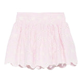 U+È Gonna Tinta Unita Traforata per Neonata UE1782 ROSA U+è 