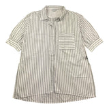 Aspesi Camicia Mezza Manica Tinta Unita Fantasia A Righe per Bambina S25044CLC6065 BIANCO ASPESI 