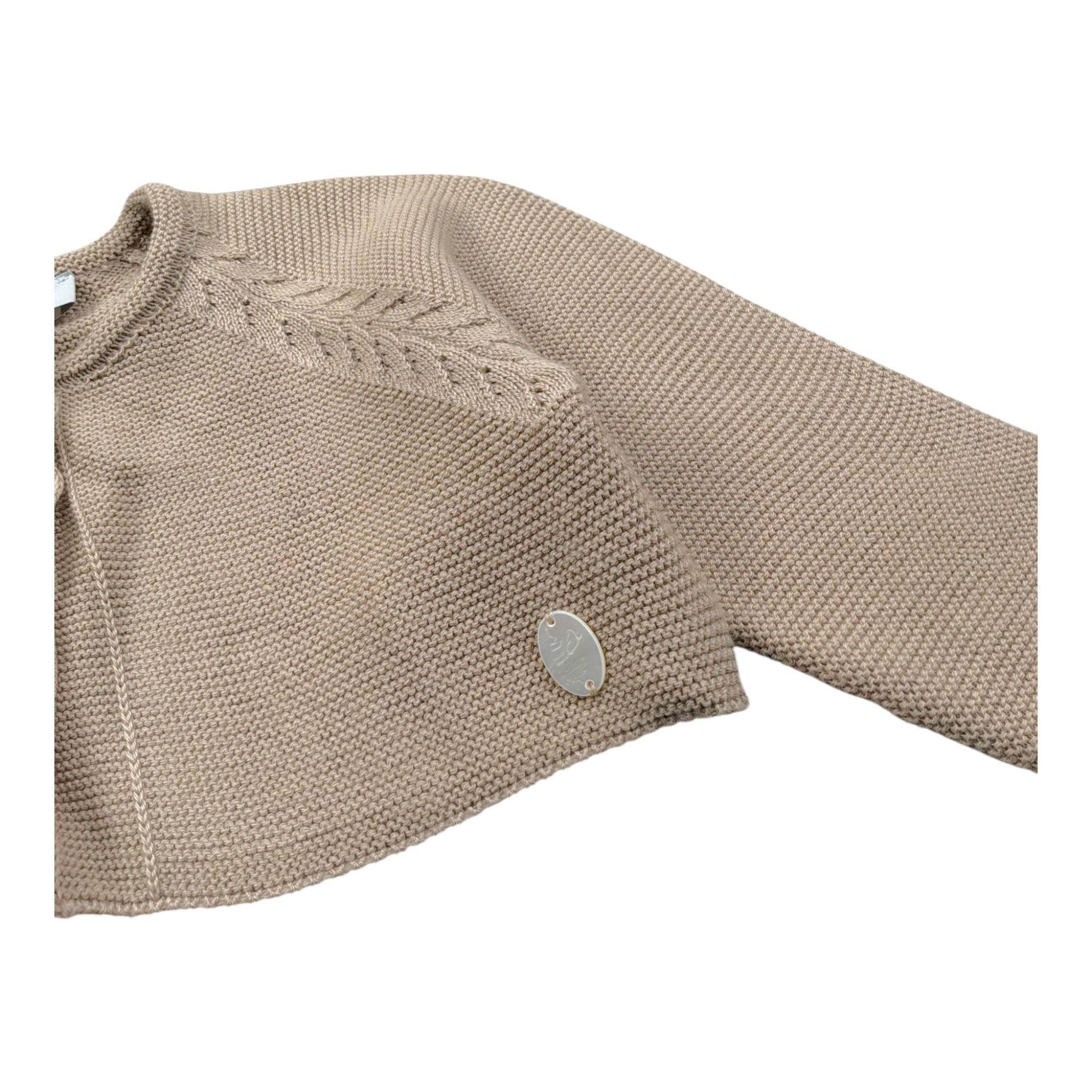 Le Coconne Coprispalle Tinta Unita per Neonata 585 BEIGE LE COCONNE 