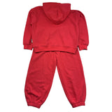 Just Cavalli Completo 2 Pezzi Felpa-Pantalone Tinta Unita per Bambino JGP26012CF ROSSO JUST CAVALLI 