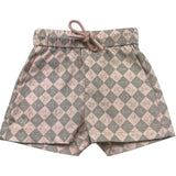 Trussardi Short Stampa Fantasia con Elastico In Vita per Neonata TIP26132SH ROSA TRUSSARDI 