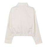 Michael Kors Camicia Tinta Unita con Bottoni per Bambina R30326X CREMA MICHAEL KORS 