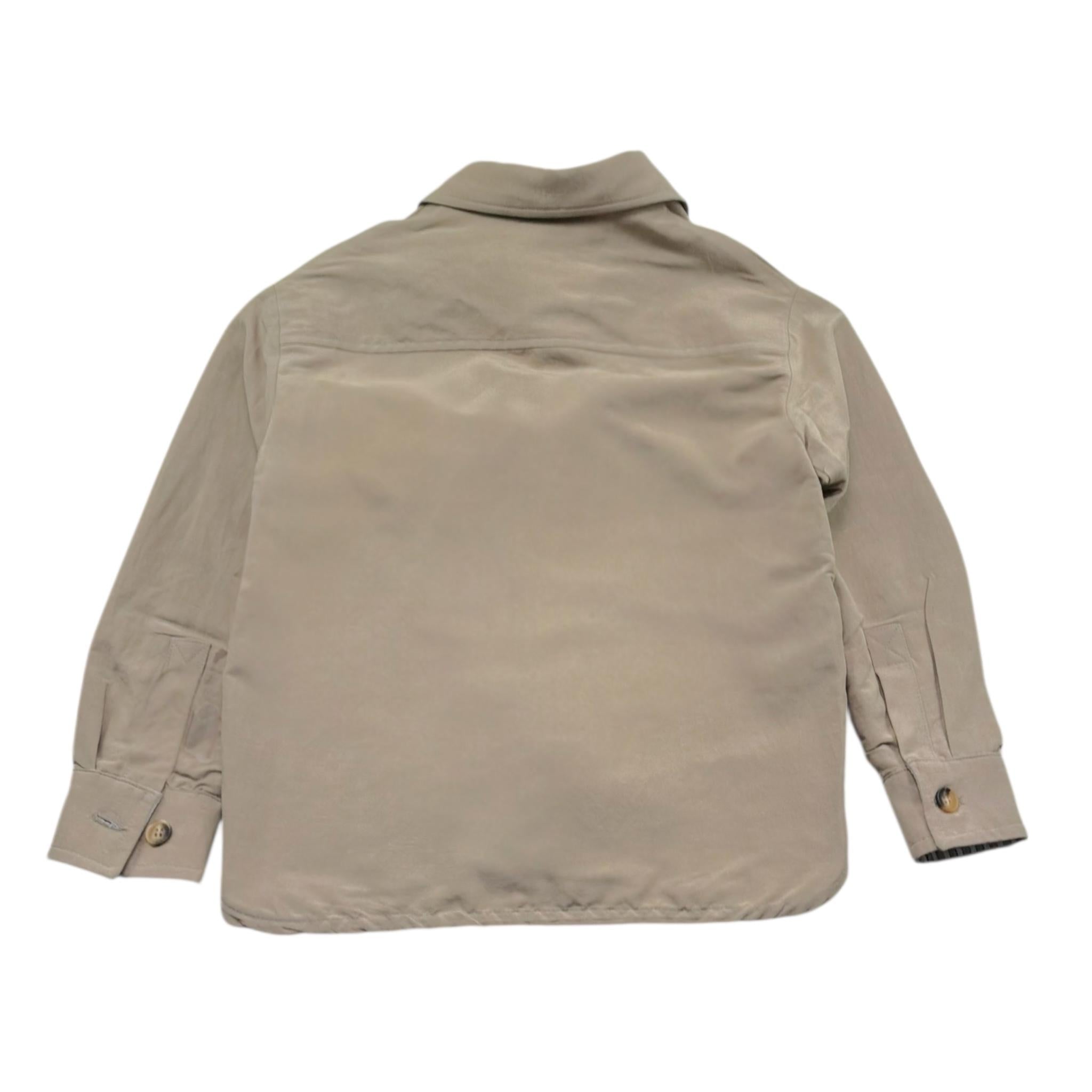 Trussardi Camicia Tinta Unita con Bottoni per Bambino TBP26122CA BEIGE TRUSSARDI 