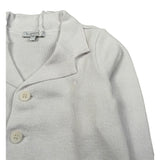 Le Coconne Giacca Tinta Unita In Filo per Neonato LCN1460 BIANCO LE COCONNE 