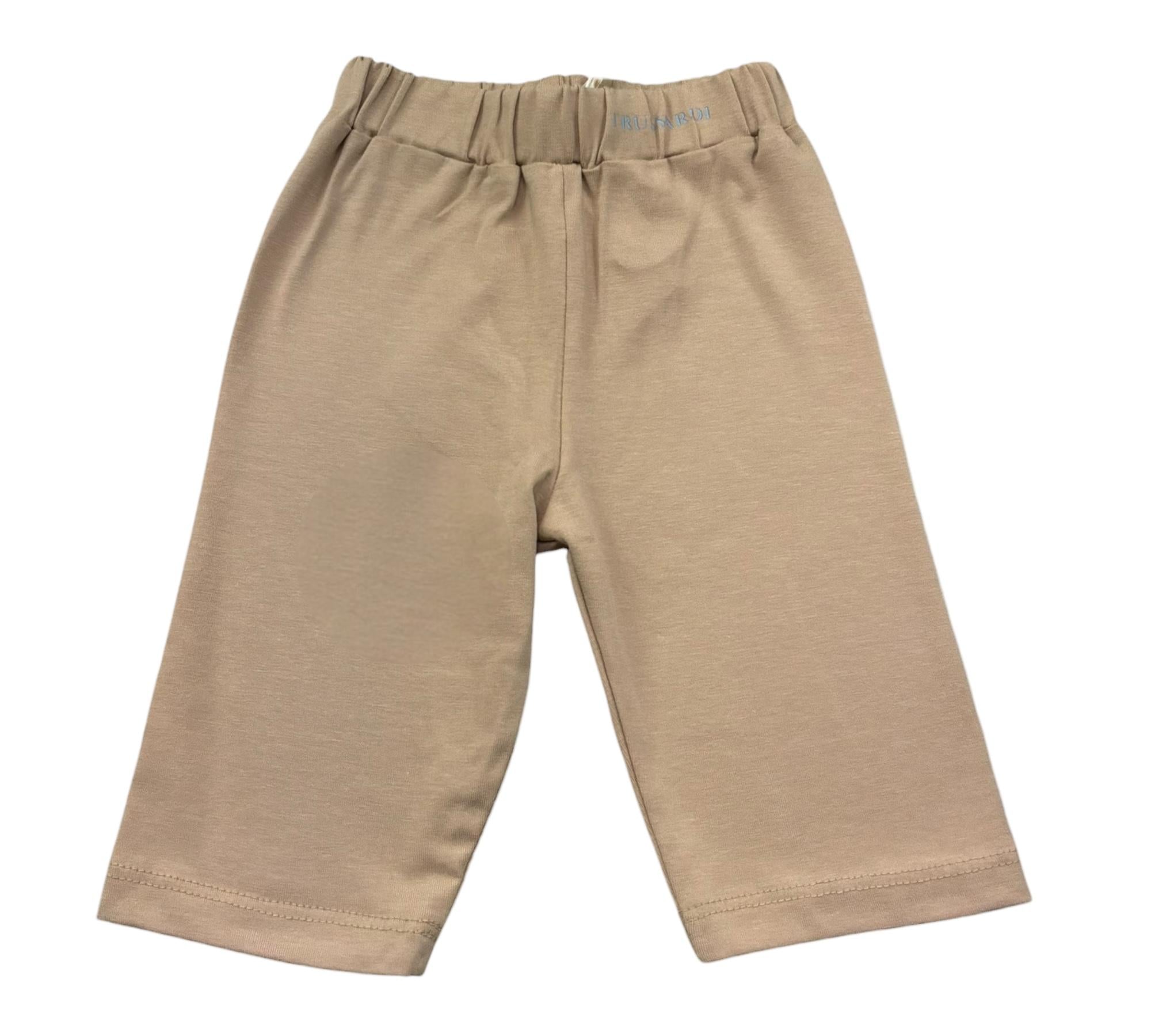 Trussardi Leggins Tinta Unita con Logo per Neonata TIP26122LE BEIGE TRUSSARDI 