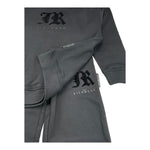 JOHN RICHMOND completo 2 pezzi felpa-pantalone tinta unita Nero per Bambina RBA25005CF NERO JOHN RICHMOND 