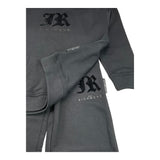 JOHN RICHMOND completo 2 pezzi felpa-pantalone tinta unita Nero per Bambina RBA25005CF NERO JOHN RICHMOND 