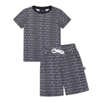 John Richmond Completo 2 Pezzi T-Shirt-Bermuda per Neonato RBP25129CJ NERO JOHN RICHMOND 