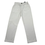 Tommy Hilfiger Pantalone tinta unita con Girovita Regolabile Bianco per Bambino KB0KB008946 BIANCO TOMMY HILFIGER 