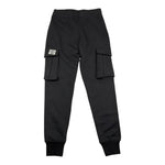 DATCH pantalone tuta tinta unita con tasconi Nero per Bambino DTH1808 NERO DATCH 