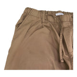 Paolo Pecora Pantalone Tinta Unita con Elastico In Vita per Bambino PP4023 MARRONE PAOLO PECORA 