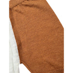 Maglifici di Verona Bermuda In Filo Bicolore per Neonato 045359 BIANCO/MARRONE MAGLIFICI DI VERONA 