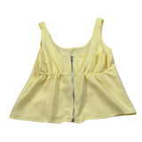 Lu Lu By Miss Grant Top Giromanica Tinta Unita per Bambina LL3399 GIALLO LU LU BY MISS GRANT 