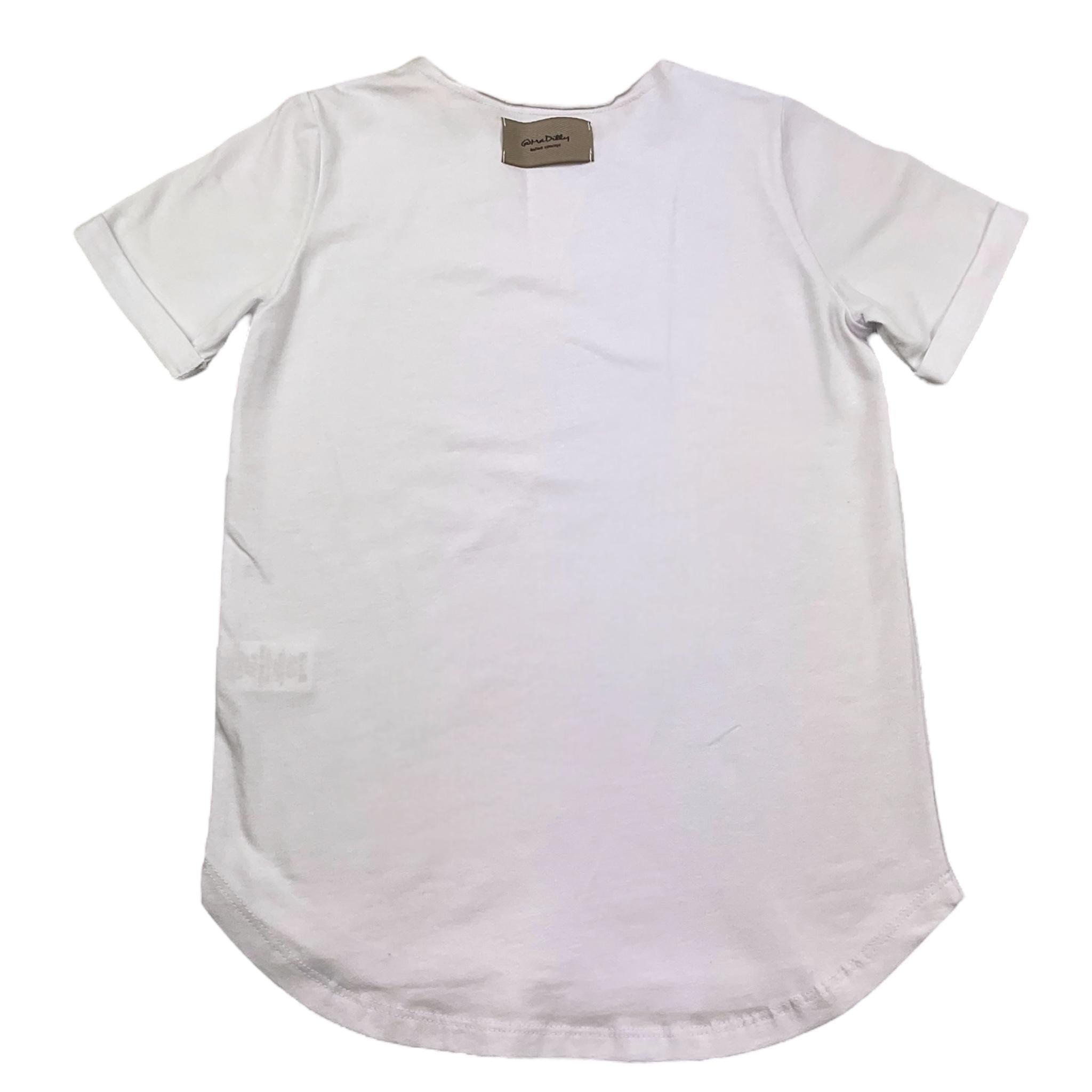 @Madilly T-Shirt Girocollo Tinta Unita  per Bambino ORION BIANCO @MADILLY 