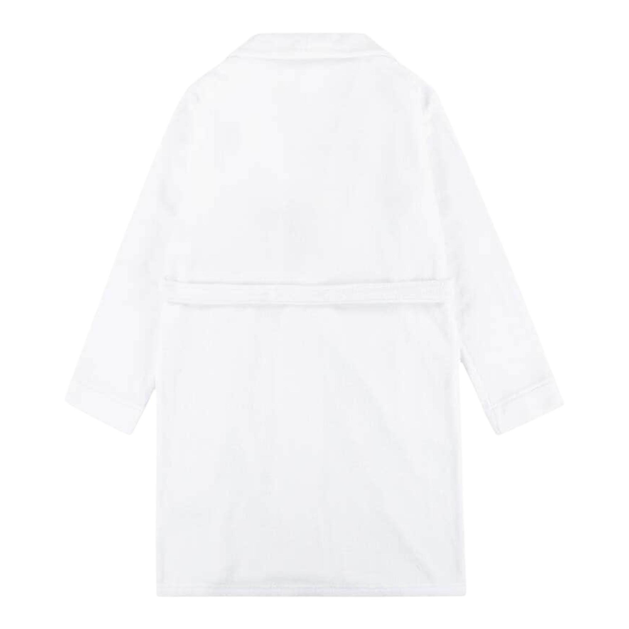 Ralph Lauren Accappatoio Tinta Unita con Stampa per Bambina 9P0042 BIANCO RALPH LAUREN 