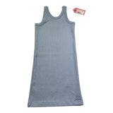 Saint Barth Abito Giromanica Tinta Unita Lurex per Bambina JENNIFER AZZURRO SAINT BARTH 