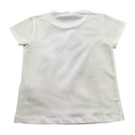 Liu Jo T-Shirt Tinta Unita Girocollo con Stampa per Bambina KA5039 BIANCO LIU JO 
