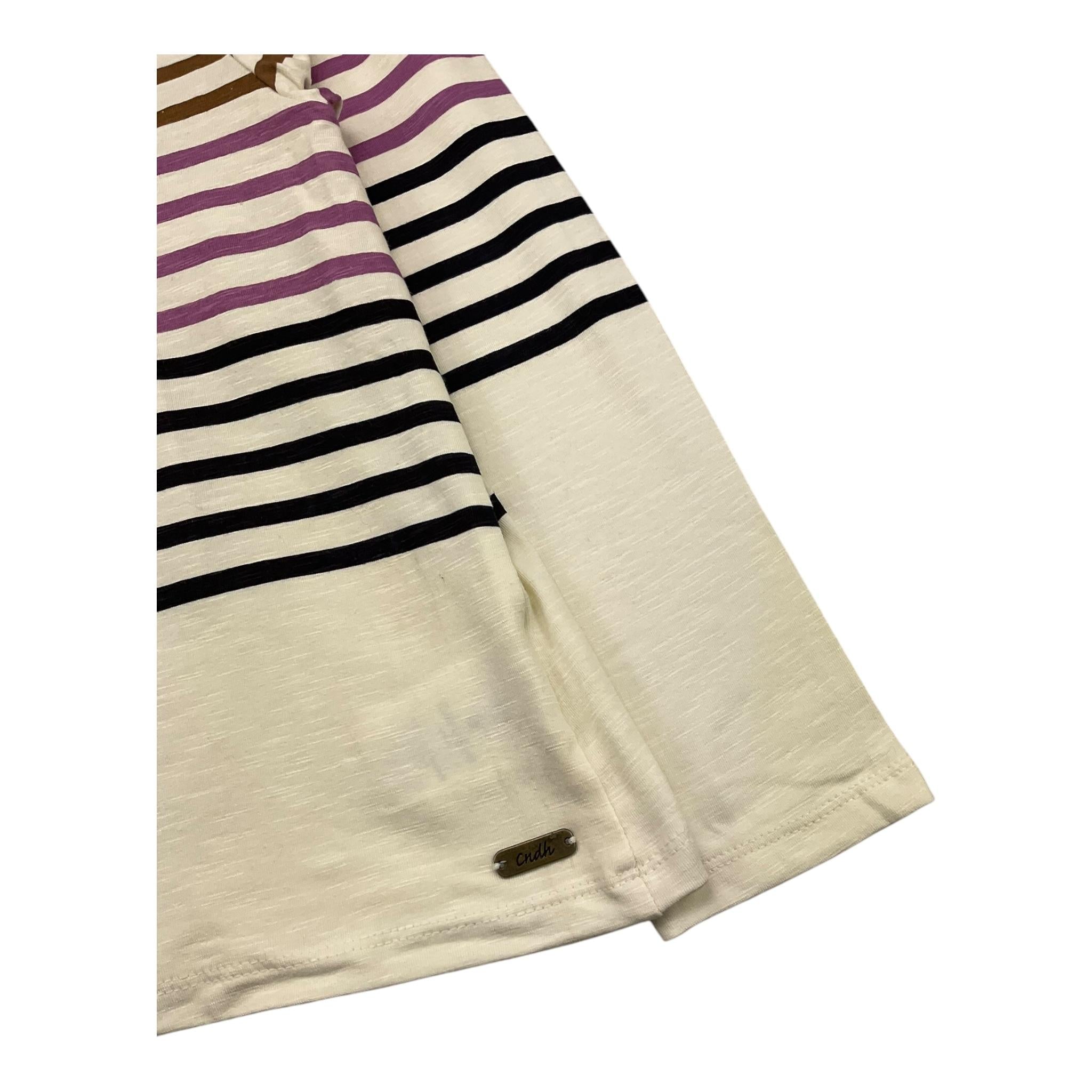 CANADA HOUSE shirt girocollo tinta unita fantasia a righe Panna per Bambino 24482021 PANNA CANADA HOUSE 