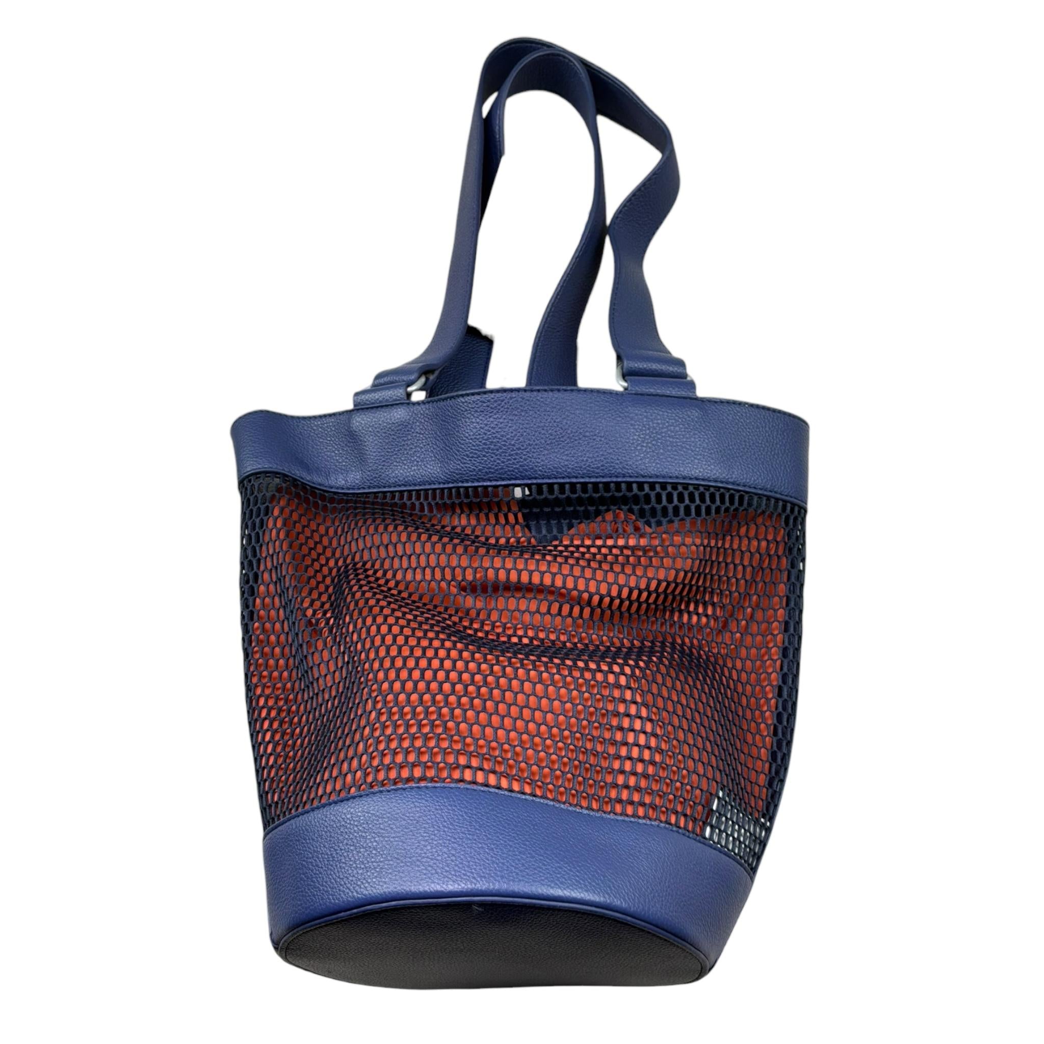 K-Way Borsa Tinta Unita Traforata per Bambina K7137LW BLU K-WAY 