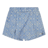 Guess Short Tinta Unita In Pizzo San Gall per Bambina J3RD20WF6Q0 BLU GUESS 
