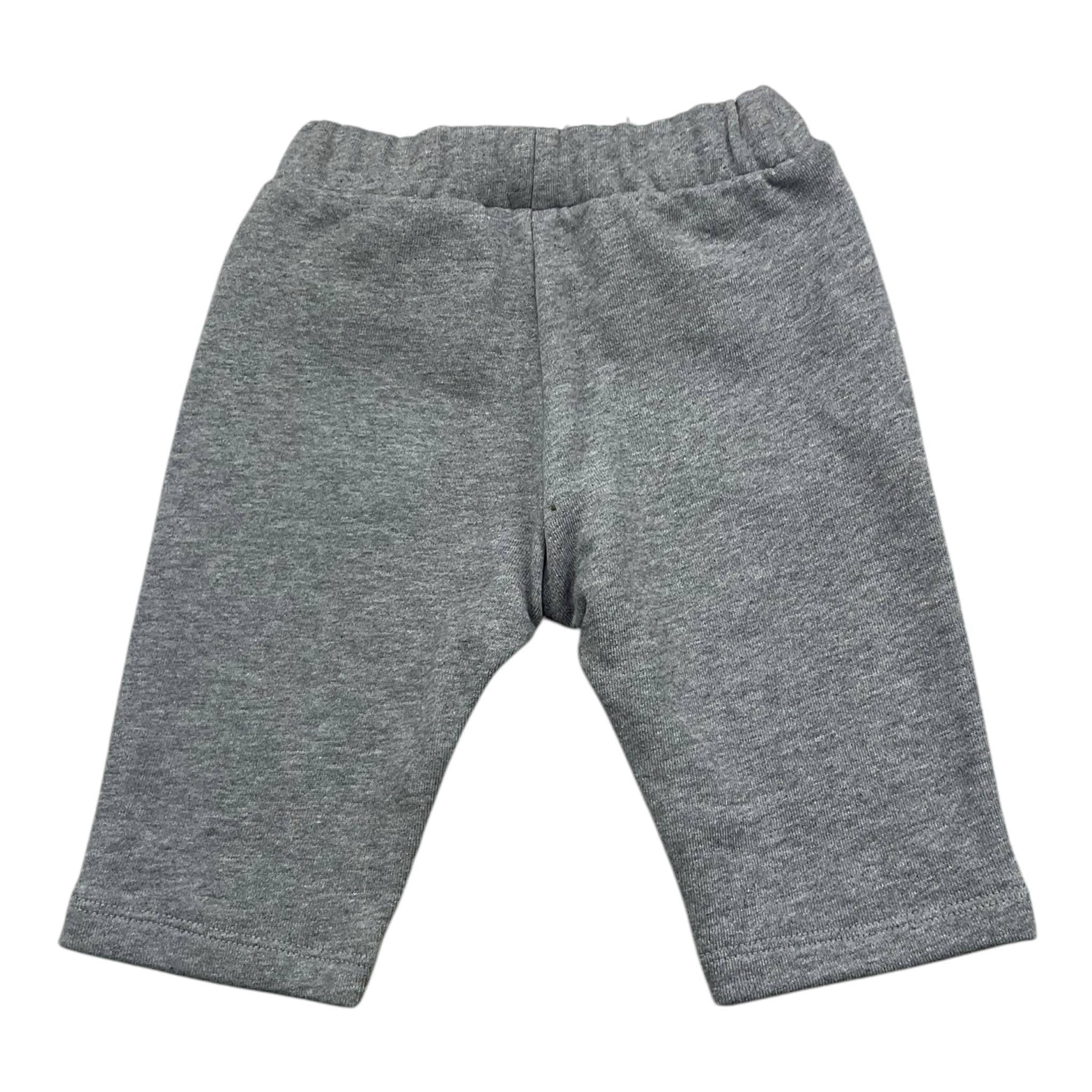 MOSCHINO pantalone modello tuta tinta unita con elastico in vita Grigio per Neonato MUP05K GRIGIO MOSCHINO 