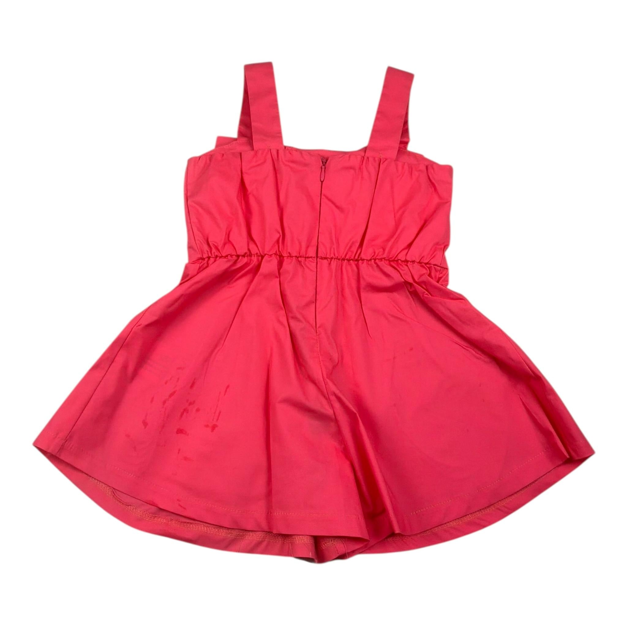 Naice Tutina Intera Tinta Unita con Fiocco per Bambina 24127 SALMONE NAICE 