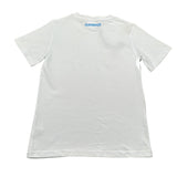 G2Firenze T-Shirt Girocollo tinta unita con Stampa Bianco per Bambino 00811 BIANCO G2FIRENZE 
