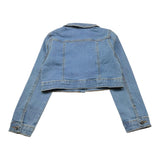 Liu Jo Giubbino In Denim Tinta Unita per Bambina KA5066 BLU LIU JO 