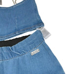 Liu Jo Completo 2 Pezzi Top-Leggins Effetto Denim per Bambina GA5210X BLU LIU JO 