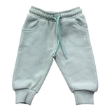 Trussardi Pantalone Tuta Tinta Unita con Logo per Neonato TIP26012PA VERDE ACQUA TRUSSARDI 