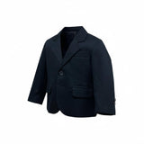 Manuel & Frank Giacca Tinta Unita con Bottoni per Neonato MF6025N BLU MANUEL & FRANK 