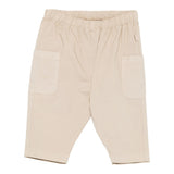 Teddy E Minou Pantalone Tinta Unita con Elastico In Vita per Neonato E25PT010C6035 BEIGE TEDDY E MINOU 