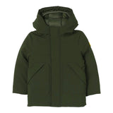 SAVE THE DUCK giubbino tinta unita con cappuccio Verde per Neonato J41447B VERDE SAVE THE DUCK 