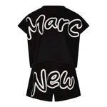 Marc Ellis Completo 2 Pezzi T-Shirt-Short per Bambina JMJCM01236 NERO MARC ELLIS 