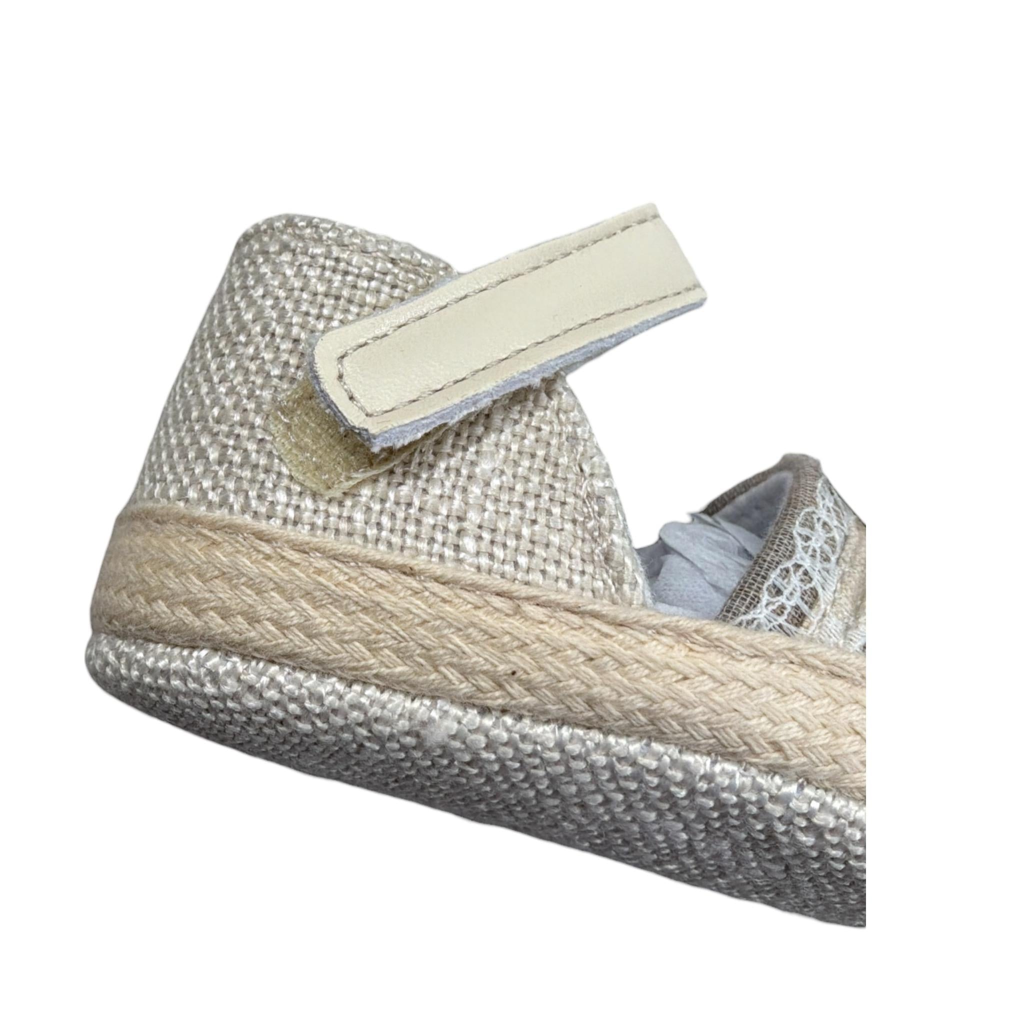 Mayoral Sandali tinta unita con Strappo Beige per Neonata 990170 BEIGE MAYORAL 