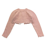 Barcellino Coprispalle Tinta Unita In Filo per Bambina 101315 ROSA BARCELLINO 