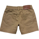 Trussardi Bermuda Tinta Unita con Elsastico In Vita per Neonato TIP26074BE MARRONE TRUSSARDI 