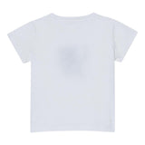 Liu Jo T-Shirt Tinta Unita Girocollo con Stampa per Neonata KA5039J5X BIANCO LIU JO 