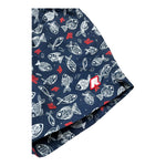 K-Way Costume Tinta Unita con Stampa per Bambino K2151JW BLU K-WAY 