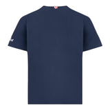 Saint Barth T-Shirt Girocollo Tinta Unita Stampa Pesce per Bambino TSH001 BLU SAINT BARTH 
