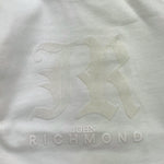 JOHN RICHMOND shirt girocollo tinta unita con stampa logo Bianco per Neonato RIA25004TS BIANCO JOHN RICHMOND 