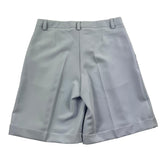 Vicolo Short Modello Bermuda Tinta Unita Con Girovita Regolabile Azzurro Polvere Per Neonata