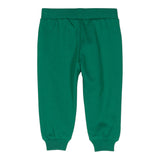 MOSCHINO pantalone tuta tinta unita con logo Verde per Neonato PNTMO VERDE MOSCHINO 