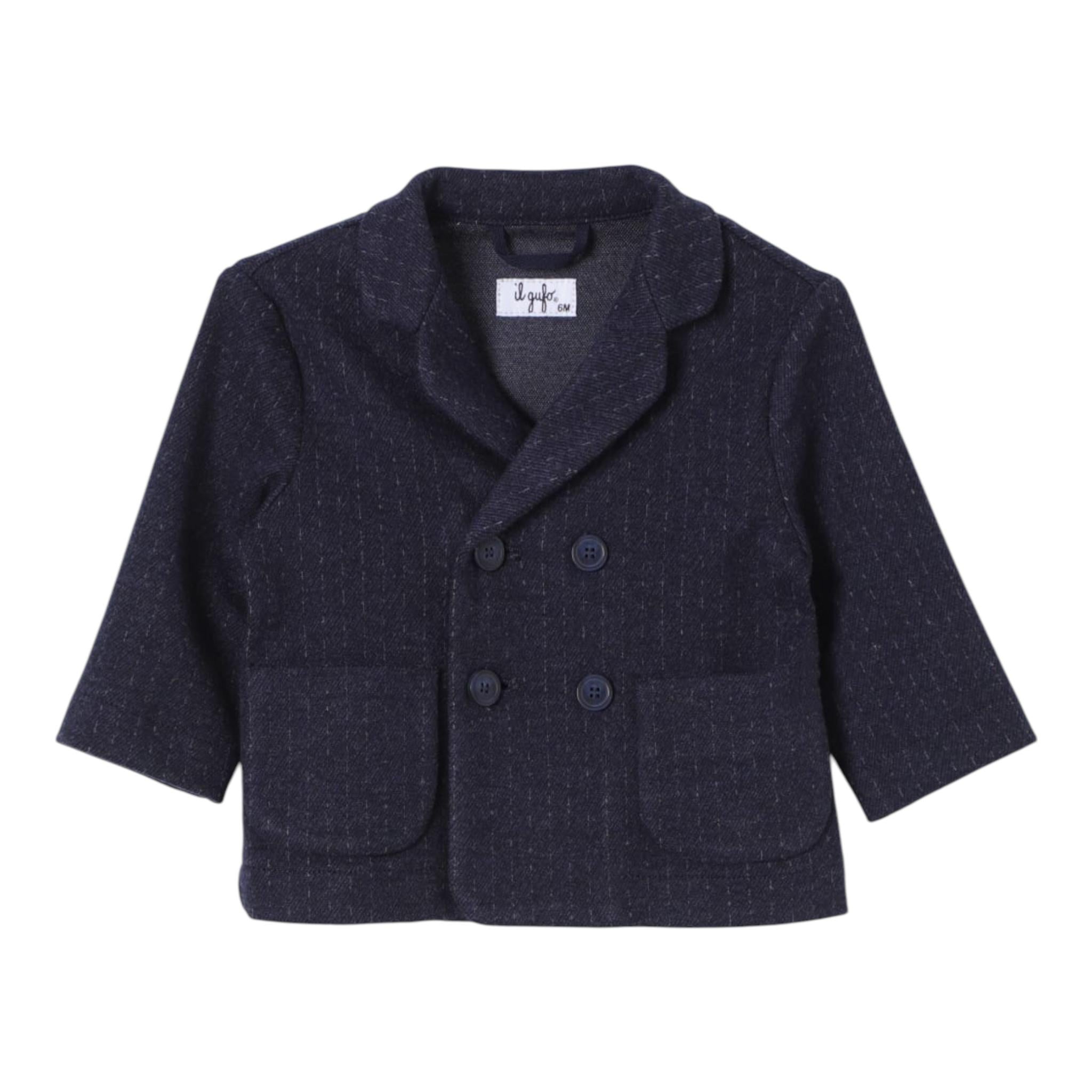 IL GUFO giacca tinta unita Blu per Neonato A24GB103M5036 BLU IL GUFO 